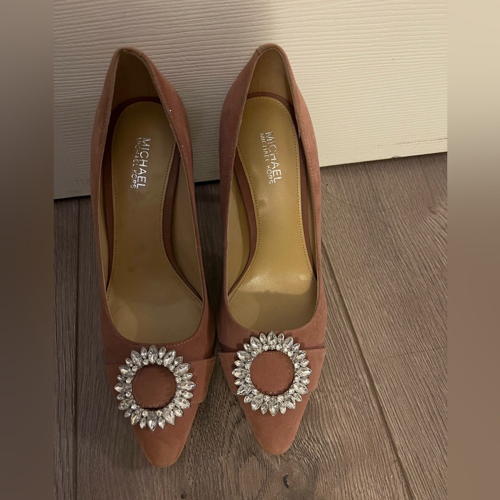 Michael Kors rhinestone pumps Sz 5.5